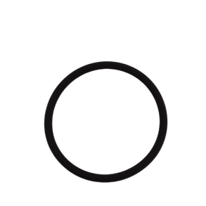 Pakningsring f/røgrør ø80