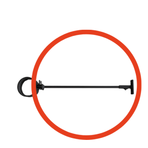 Holder f/rørbeslag (079084300)