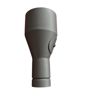 Røgrørsovergang ø80/ø150 UHT - forskydningsbar