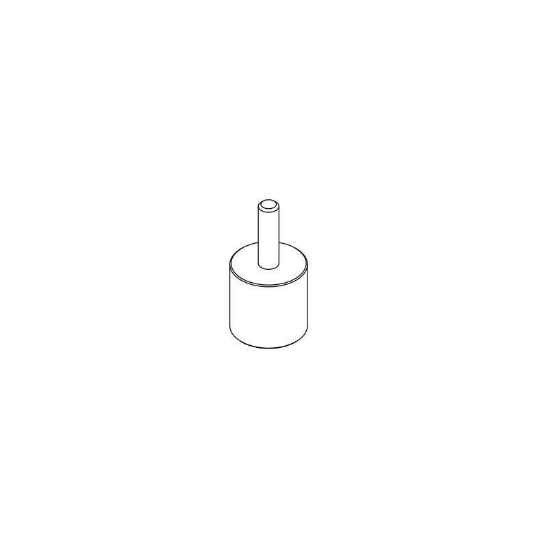Antivibrations gummidut (1 styk)