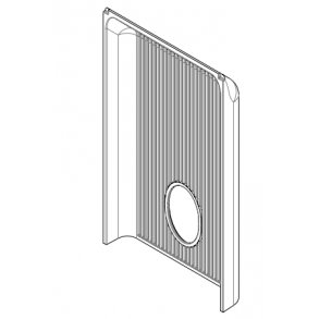 Gjutjrnsbakplatta MCZ 3.0