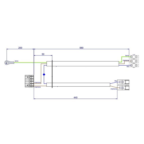 Kabel f/BAFA-print