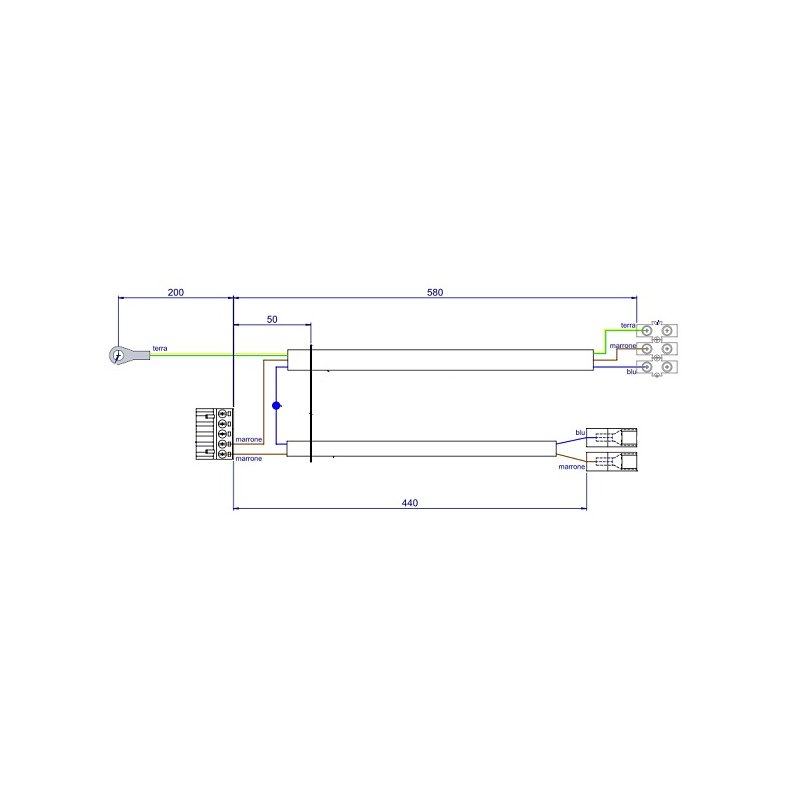 Kabel f/BAFA-print