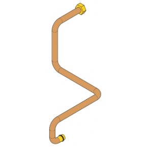 Rør f/anlæg (fremløb)