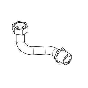 Returrør f/Hydromatic