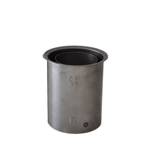 Røgrør ø80 - murbøsning (dobbelt)