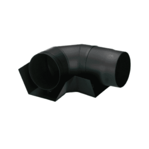 Afskærmning G120mm f/bøjning ø80 (inderside)