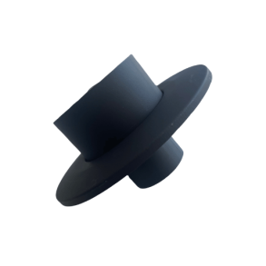 Murbøsning m/rosette f/isoleret røgrør